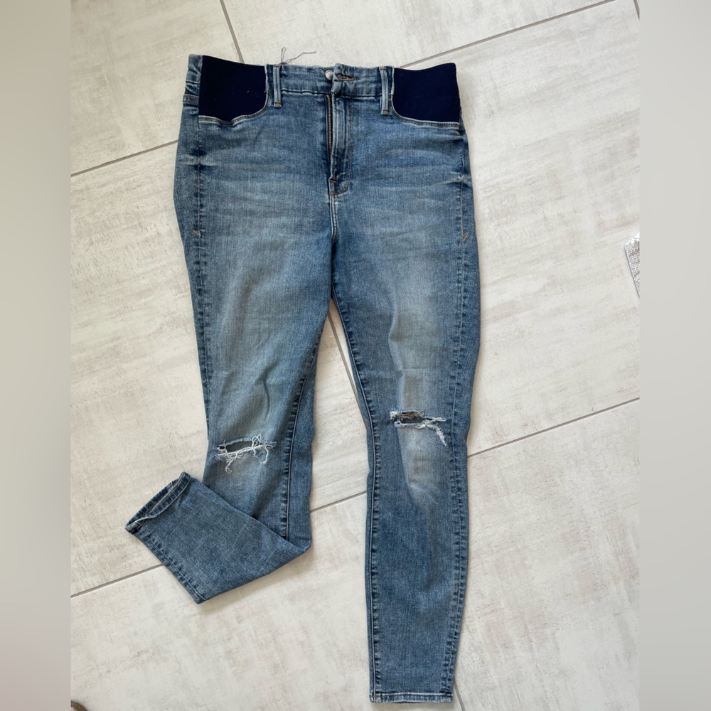 Good American maternity jeans size 12